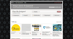 Desktop Screenshot of designbasen.no